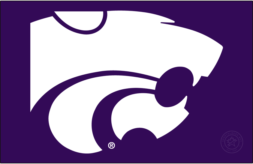 Kansas State Wildcats 2019-Pres Primary Dark Logo iron on transfers for T-shirts